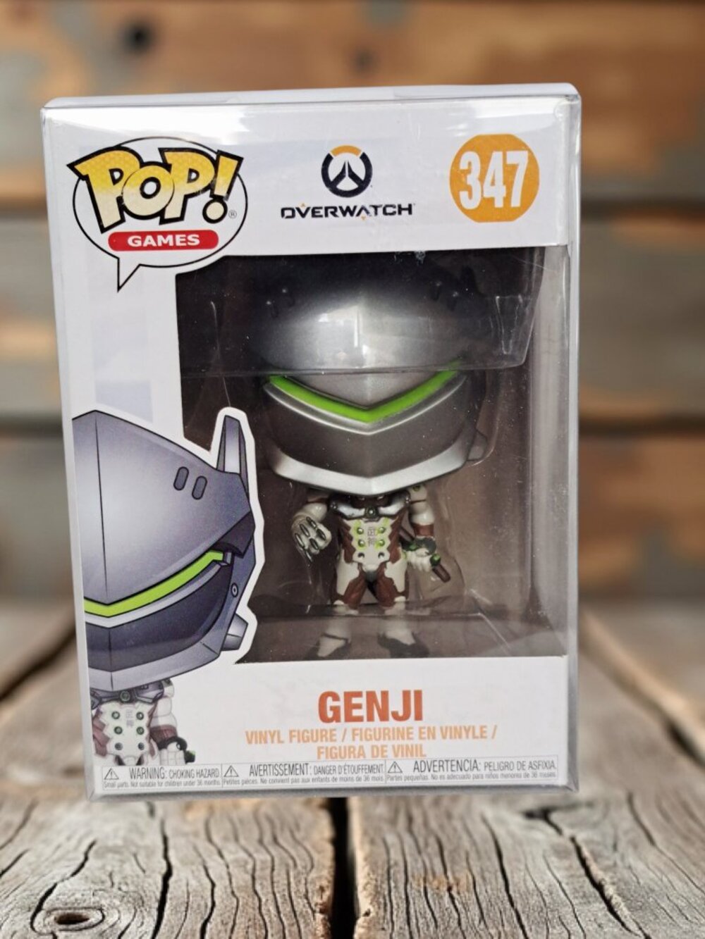 Funko POP! Games Overwatch Genji Figure #347!